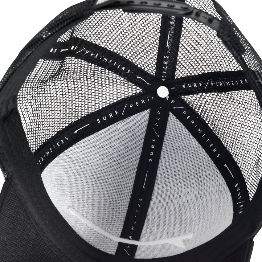 The Icon - Hemp 6-Panel Trucker Cap