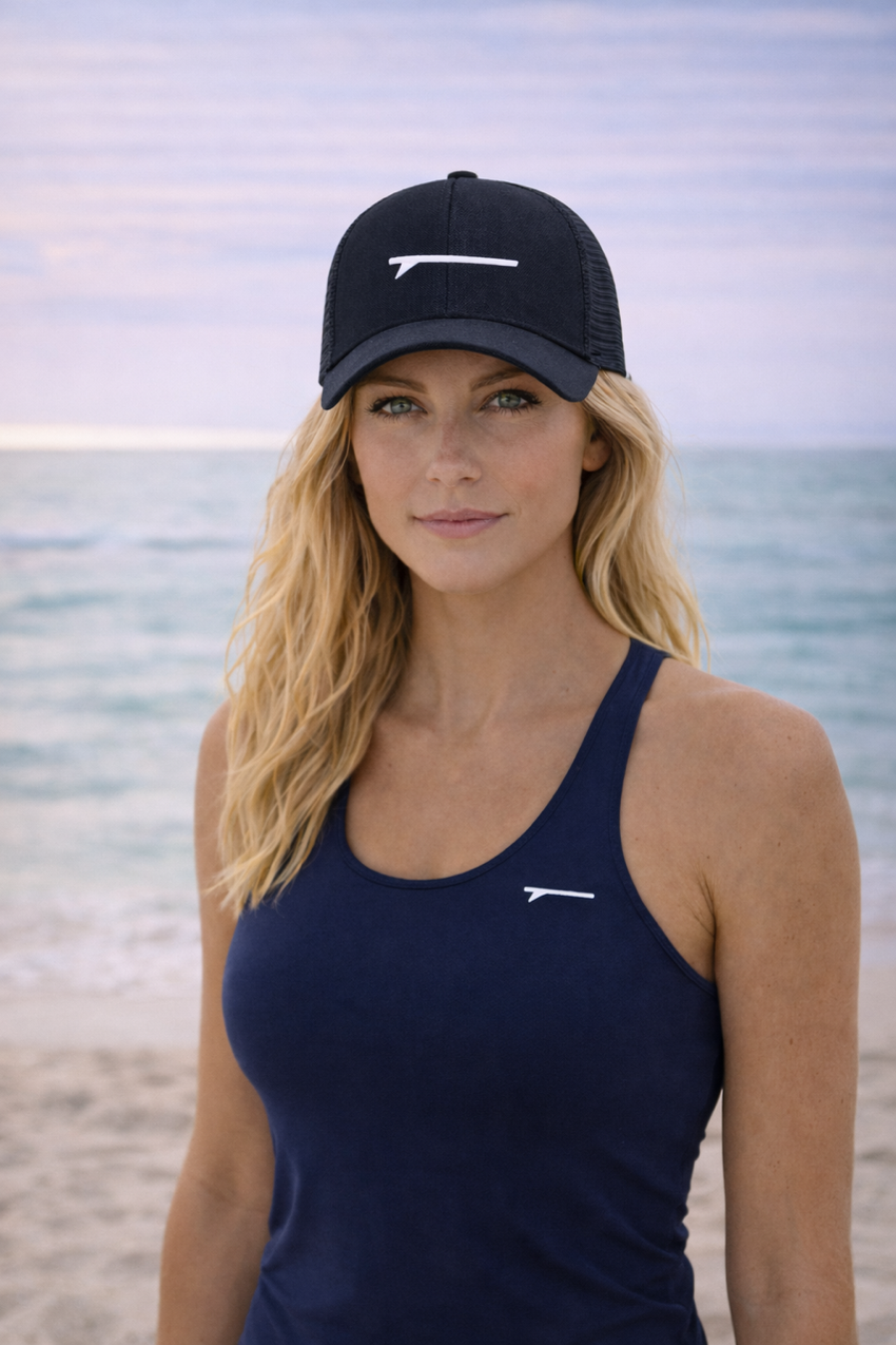 The Icon - Hemp 6-Panel Trucker Cap